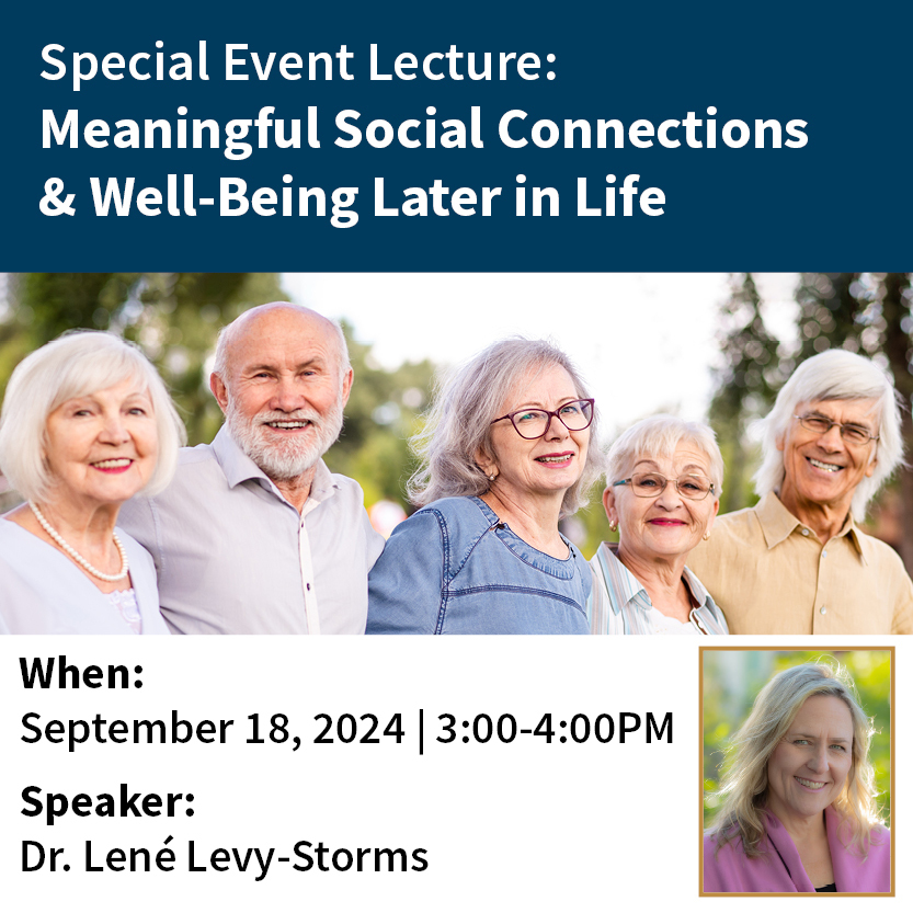 Loneliness Lecture Event